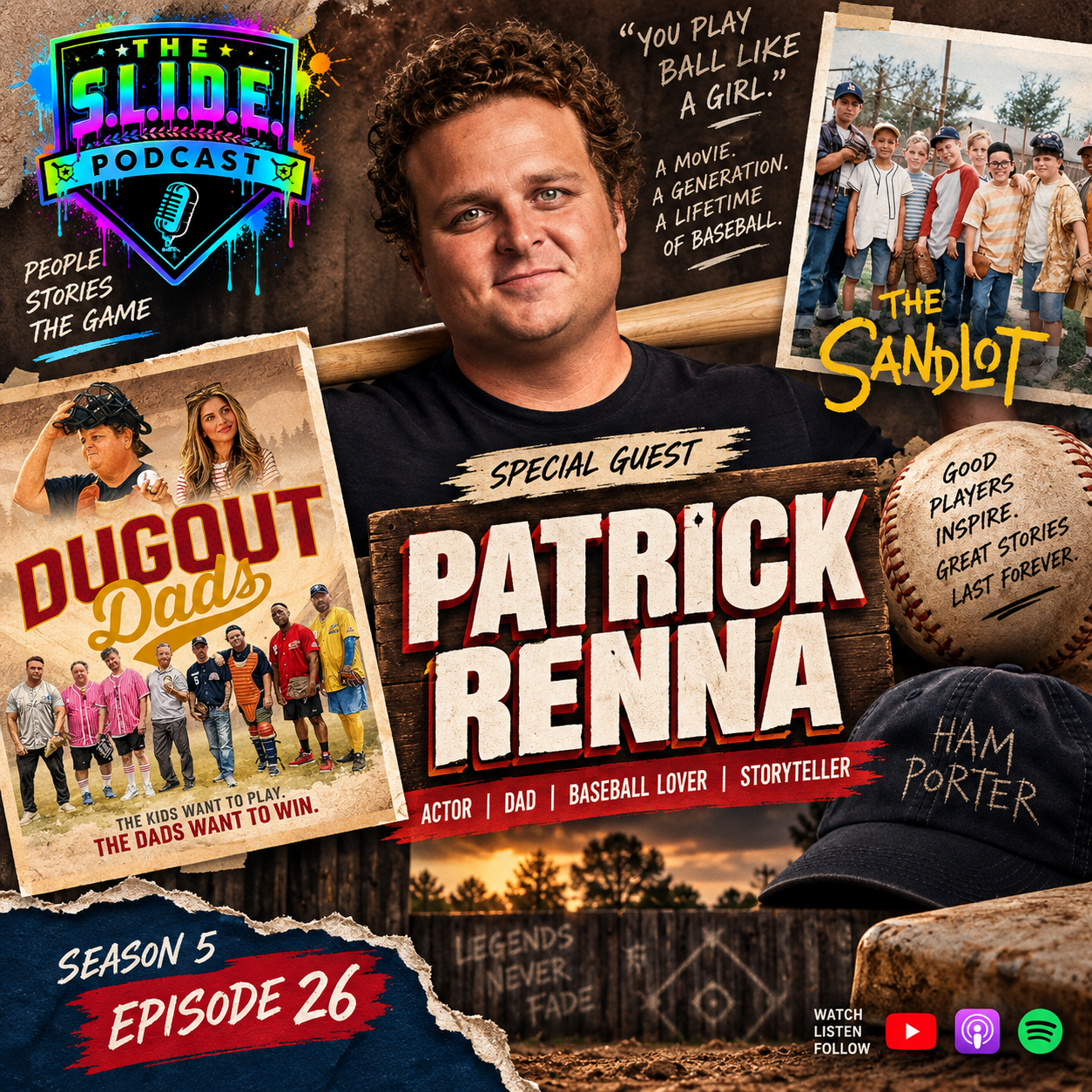 Patrick Renna on Growing Up, Baseball & The Sandlot Legacy episode artwork